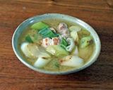 白ネギと豚ばら肉の豚汁作り方9写真