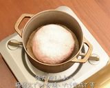 銅鍋てふてふで作る　ラズベリーミルクパン作り方9写真