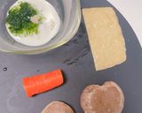 レンジで簡単!和食材のアオサクリーム作り方1写真