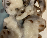 レンコンとしめじとえのき茸の塩麹炒め作り方3写真