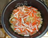 筍とカニかまの炊き込みご飯作り方3写真