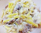 鶏もも肉のマカロニグラタン ♫作り方7写真