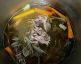 野菜たっぷり肉吸い 肉すい 作り方3写真