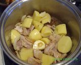 鶏肉とじゃがいもの柚子胡椒煮作り方2写真