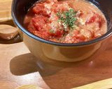 トマト缶で！トマトと卵のスープ&ペンネ作り方5写真