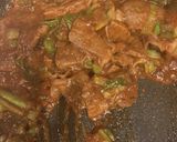 吉田ソースを使った牛肉炒め 99作り方12写真