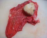 感動ぉ~♡ ボリューム満点肉巻きおむすび作り方2写真