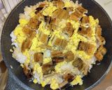 煮穴子と炒り卵のご飯作り方4写真