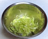 たっぷりキャベツのポテトサラダ☆マヨ無し作り方1写真