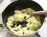 たっぷりキャベツのポテトサラダ☆マヨ無し作り方3写真