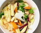 お一人様爽やか味噌味根菜たっぷり野菜炒め作り方14写真