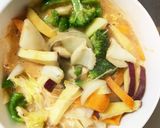 お一人様爽やか味噌味根菜たっぷり野菜炒め作り方17写真