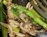 明太子マヨとしめじとネギのパスタ作り方10写真