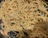 明太子マヨとしめじとネギのパスタ作り方19写真