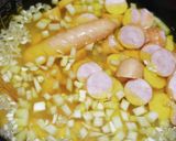 ソーセージのサフランご飯炊き作り方2写真