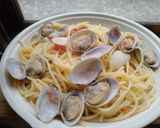 あさりとトマトのパスタ作り方10写真