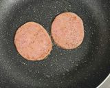 モーニングステーキ&レタスバーガー作り方4写真