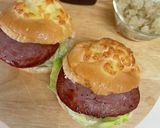 モーニングステーキ&レタスバーガー作り方6写真