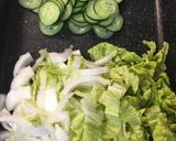 給食の「野菜のもみづけ」♡白菜の浅漬作り方1写真