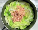ベーコンとツナと白菜のコンソメスープ作り方5写真