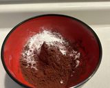 ♡レンジde豆腐ガトーショコラ♡作り方1写真