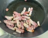 ケールとベーコンのホットサラダ作り方2写真