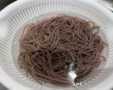 本格出汁から作るたっぷりきのこの温蕎麦作り方6写真