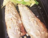 サバのにんにく焼き作り方1写真