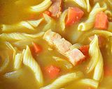 半熟卵で食べ応え抜群！ペンネカレースープ作り方5写真