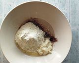 トースター＆ホケミ韓国風スコーンチョコ味作り方1写真