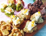 トースター&ホケミ韓国風スコーン抹茶味作り方5写真