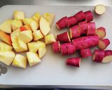 炊飯器*さつまいものりんご煮作り方1写真