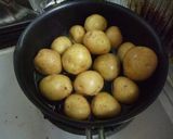 新じゃがの揚げ煮作り方1写真