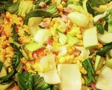チンゲン菜の卵ベーコン炒め作り方17写真