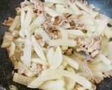 *大豆アレルギーに為の豚と大根の炒め物*作り方3写真