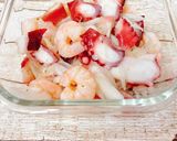 たことエビのマリネ作り方3写真