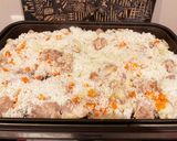ホットプレートで時短色ご飯パエリア風作り方4写真