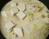 担々キャベツ&豆腐スープ☆豆乳ダイエット作り方2写真