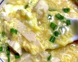 サラダチキンのトロふわ玉子スープ作り方5写真
