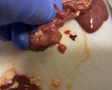 鶏レバーの簡単甘煮（ボイル）作り方3写真