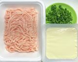 鶏ひき肉と崩し豆腐の餡かけスープ作り方1写真