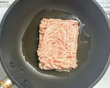 鶏ひき肉と崩し豆腐の餡かけスープ作り方2写真