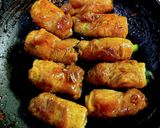 味付けかんたん！新ごぼうとアスパラ肉巻作り方7写真