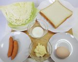 キャベツのコールスロー風・オープンサンド作り方1写真