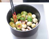 あさりと春野菜のレモンスープ作り方1写真