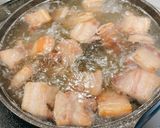 簡単♡炊飯器で 塩豚角煮作り方5写真