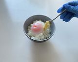 簡単★温玉バター丼作り方3写真