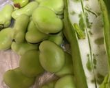 海老とそら豆の炒め物♫作り方1写真