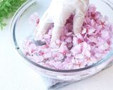 【春の香りで、リラックス♪】桜シロップ作り方3写真