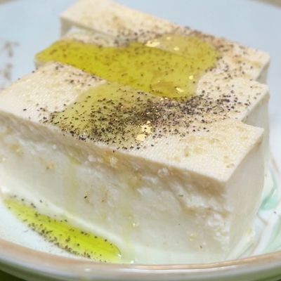 糠漬け豆腐にブラぺとオリーブオイル* by みっくママ 【クックパッド